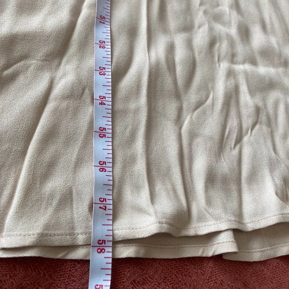 NWT Reformation Sunrise Dress - Champaign Size 4 - Picture 3 of 7